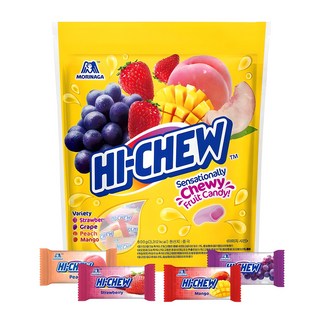 MORINAGA 森永 HI-CHEW 嗨啾 綜合水果風味軟糖, 1袋, 800g