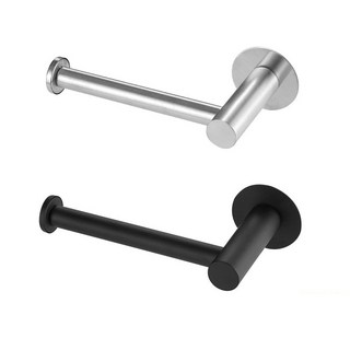 욕실휴지걸이 욕실 휴지걸이 스텐 무타공 화장지 걸이 거치대 실버