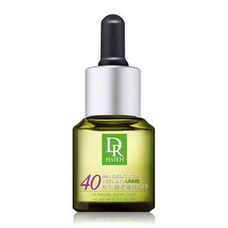 Dr.Hsieh 達特醫 40%杏仁酸深層煥膚精華 15mL 局部加強, 1件, 40%杏仁酸15ml