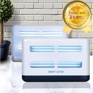 스마트캐치 포충기 업소용 모기 포충등 날파리 해충 파리 가정용 벌레 퇴치기 +자재스토어 방역인증서셋트