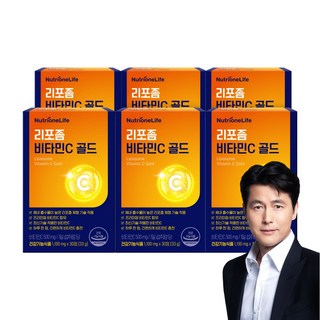 [무료배송/오늘출발] 뉴트리원 리포좀 비타민C 500mg 3중복합기능성 세트 구성, 6개, 30정