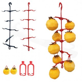 가정용 원형 곶감 건조대 회전식 자연건조 과일말리기, 꼭지핀(색상랜덤20개)