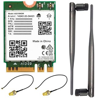 AW-CB375NF 무선 NIC 2.4G/5GHz 듀얼 밴드 Wi-Fi 5 NGFF (M.2 A/E 키) 인터페이스 Jetson Xavier NX/Jetson Orin NX/, AX210 -Wi-Fi 6E, 1개