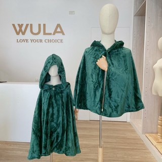 WULA烏拉 進擊的巨人披風 調查軍團綠色披風 Cosplay服裝 牆外世界主題