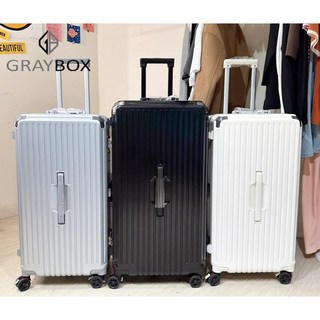 胖胖鋁框箱行李箱 網紅激推款 巨大空間經典線條硬殼行李箱/旅行箱 胖胖箱 26吋 30吋 32吋