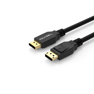 POLYWELL DisplayPort 傳輸線, 1條, 2m, 1.4版 8K