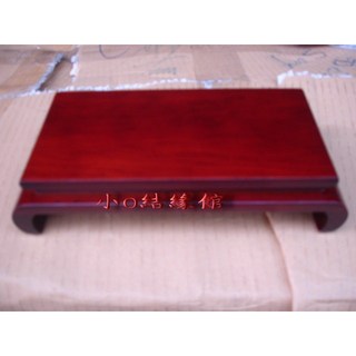 小o結緣館 仿古花梨木藝品底座 19.5x10x4.5 擺飾座 快速到貨, 花梨木