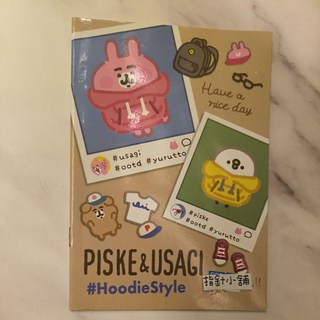 微瑕疵出清 卡娜赫拉筆記本 正版授權 兔兔筆記本 卡娜赫拉 p助 卡娜赫拉兔兔 筆記本, 1個, 帽踢拍立得 13*18.5