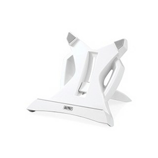 <라일레> 노트북 스탠드 거치대 태블릿 받침대 탭 패드 스마트폰 각도조절 온라인수업용, 화이트