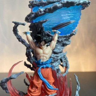 祖國版七龍珠LS元氣彈悟空動漫發光擺件1/12手辦, 1個, 元氣彈悟空