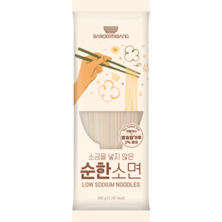 바로디미방 소금을 넣지 않은 순한소면 300g, 1개