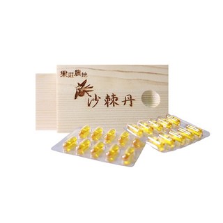 小瓢蟲生機坊果莊農地 沙棘丹90粒 保健品 沙棘油, 1個