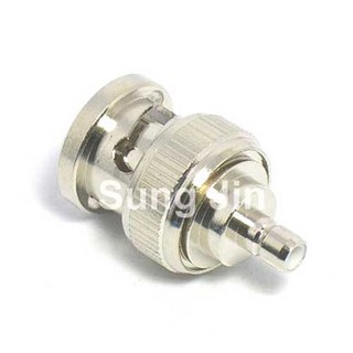 [폴리에이브이] SJ SMB(암/수핀) to BNC(수) 변환 어댑터-고압용, 상세내용표시, 1개