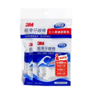 3M 細滑牙線棒 36支x4包 (144支) 口腔清潔 牙線 牙齒, 1個, 144支/包, 144個裝, 8cm