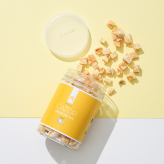 캣디피 CATDP 프레시트릿 저염트릿 동결건조 미니트릿, 1개, 50g, 가자미