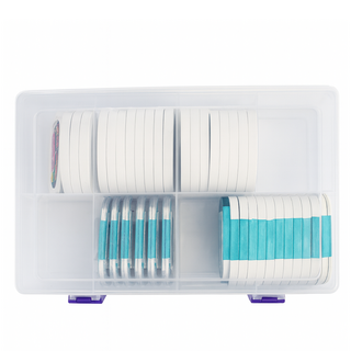 寶可夢MEZASTAR卡匣專用收納盒 防塵卡片收納盒 多格分層設計, 透明, 1個