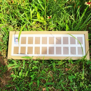 증명사진액자 아기성장 12달 성장기록 너의12달 너의스무살 인생네컷, 1개, 우드