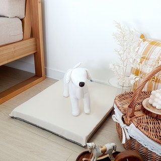 8 DECO 강아지 방석, 방수 아이보리, 1개