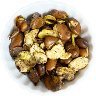 【信全】藥膳蠶豆（香蒜）300g - 年貨必備，香脆蒜香，藥膳風味蠶豆，過年零食首選, 300g, 1個