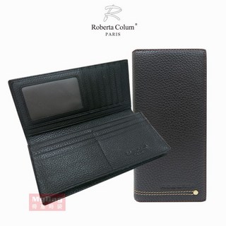 ROBERTA 諾貝達 鉚釘系列 皮夾 12卡窗格 零錢袋 荔枝紋皮革長夾 男夾 RM-23158