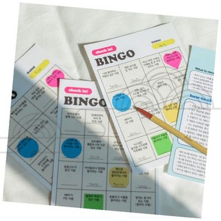 빙고게임 자기소개 레크레이션 새학기 신입생 빙고판, B1 일반 30매, 1개