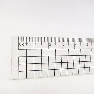 COX 三燕 CR-2000 多功能塑膠尺 (20公分) - 學生辦公必備，刻度清晰，輕巧耐用, 1個