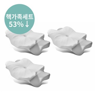베르몽 꽃구름베개 핵가족세트 (3ea), 1개