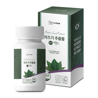 더건강드림 차즈기 추출물 90% 맥스, 120정, 1박스