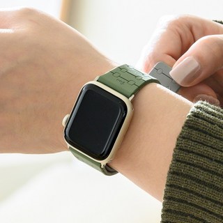 좋나니 애플워치10 8 7 SE2 울트라 애플워치9 스트랩 44mm 자석 마그네틱 시계줄