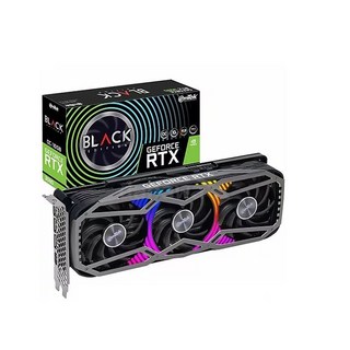 [리퍼] 이엠텍 지포스 RTX 3080 BLACK EDITION OC D6X 10GB