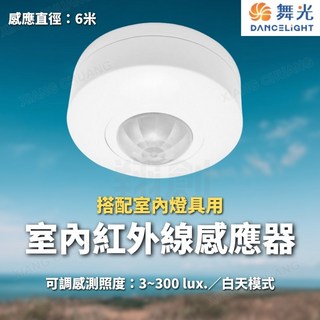 舞光 LED 室內紅外線感應器 紅外線感應器 RP-IS1024 含稅開發票, 1個, RP-IS1024(室內無防水版本)