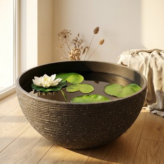 리비아쿠아 플라스틱 대형 수반 어항, 블랙스팟