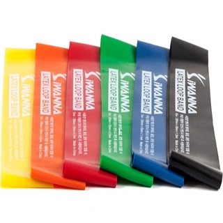 [아이워너] 스쿼트 루프밴드 힙업 힙딥밴드, 3단계-레드, 1개