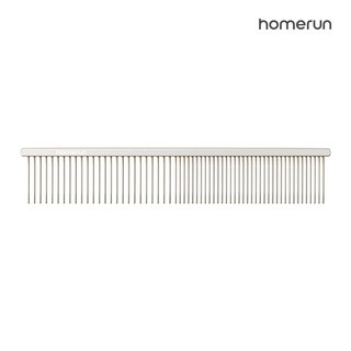 홈런펫 강아지 고양이 스테인리스 브러쉬, 1개, 실버