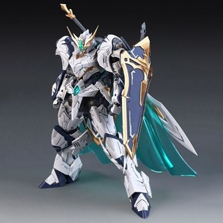 SNAA 圓桌騎士系列 格雷斯特里斯坦 阿基里斯 巨鳴斧 鋼鐮 模型擺件, 1個, 特里斯坦