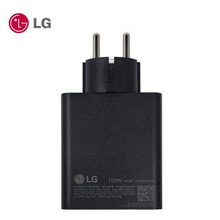 LG 그램 프로 노트북 정품 충전기 어댑터 케이블 USB C타입 PD GAN 100W LP100WGC20H-EK, 블랙