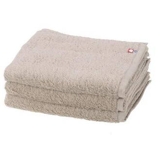 【東京速購】日本製 今治 Etoile 純棉洗臉毛巾 柔軟吸水 36x90cm 單條, 1個, 灰色12