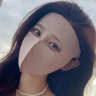 쿨링 자외선차단 안면마스크 등산 골프 야외활동 햇빛가리개 통풍 방수 풀커버, 상세페이지 참조, 1개