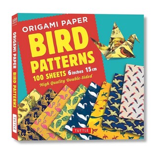 Origami Paper 100 sheets Bird Patterns 6 15 cm Tuttle DoubleSided Sheets Printed with 8 Different