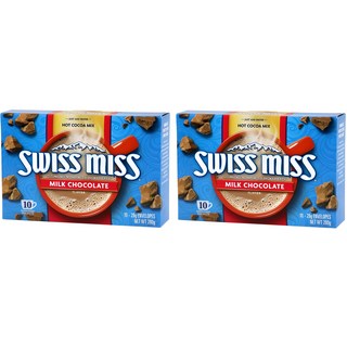 SWISS MISS 即溶牛奶可可粉隨身包, 28g, 10包, 2盒