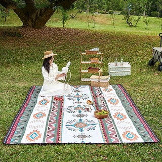 타오진 디자인 컴포블리 대형 피크닉매트 푹신한 방수 돗자리 휴대용 두꺼운 접이식 캠핑러그, 시애틀