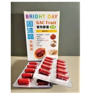 BRIGHT DAY 固沐晶木鱉果 植物膠囊 全素 80粒, 1個