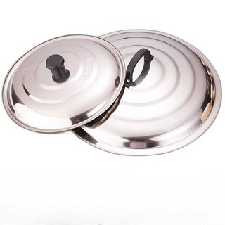 대형 냄비 솥 화덕 뚜껑 덮개 웍 대형솥 볶음팬 가정용 가마솥 스텐 식당 업소용, 1개