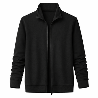 小蘭優購立領外套 男款春秋薄 休閒素面拉鍊 百搭