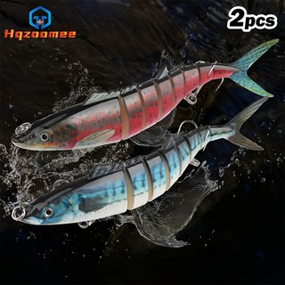 Hqzoomee 하드베이트 노우 관절 빅베이트 관절베이트 세트 루어미끼, 2개, 38g, 믹스 컬러의