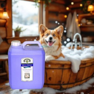 샴푸린스 백모용 블루 4L 비숑 포메 펫살롱 비린내