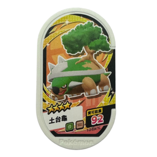 寶可夢 Pokémon Mezastar 2彈 土台龜 1-2-034 稀有收藏卡匣, 1個
