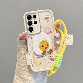 나무나라 갤럭시 A36 A35 A34 A33 A32 귀여운 가죽 자수 입체파츠 가죽 케이스 CY290