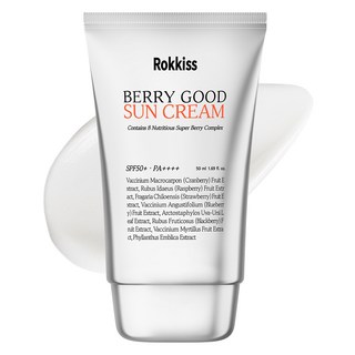 록키스 베리 굿 유무기자차 선크림 SPF50+ PA++++, 50ml, 1개