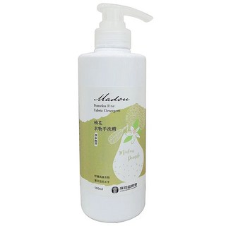 Madou麻豆柚花衣物手洗精500ml，天然溫和，嬰幼兒及貼身衣物適用, 1個, 500ml